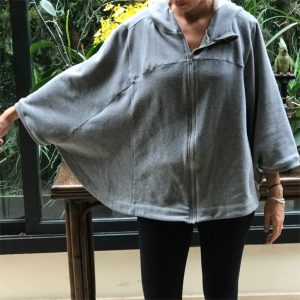 PONCHO MOLETOM ADULTO