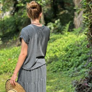 CAMISETA MANGA DOBRADA