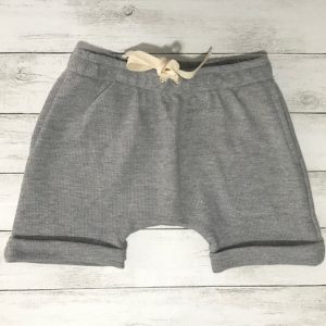 BERMUDA UNISSEX-Cinza-3 (de 2 a 3 anos)