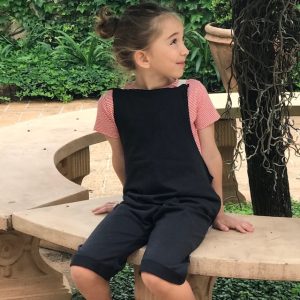 MACACÃO BOTÃO UNISSEX CURTO