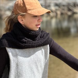 PELERINE GOLA TRANÇADA